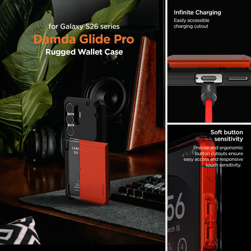 VRS Design Samsung Galaxy S26 ULTRA Case Damda Glide PRO