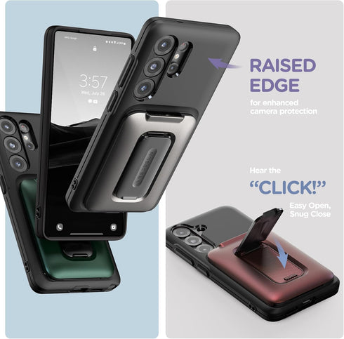 VRS Design Samsung Galaxy S25 Case D-Wallet ORB