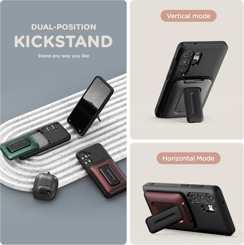 VRS Design Samsung Galaxy S25 PLUS Case D-Wallet ORB