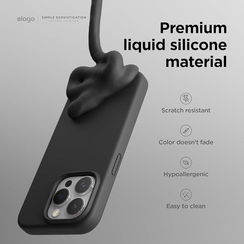 elago iPhone 15 Pro Case Liquid Silicone