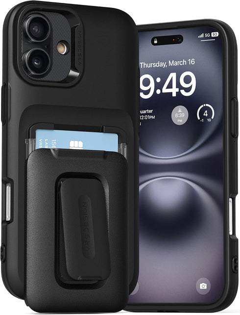 VRS Design iPhone 16 PLUS Case D-Wallet ORB