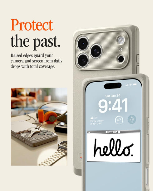 Spigen iPhone 17 Pro MAX Case Classic LS MAGFIT