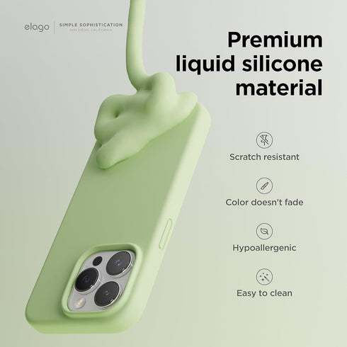 elago iPhone 15 Pro Case Liquid Silicone