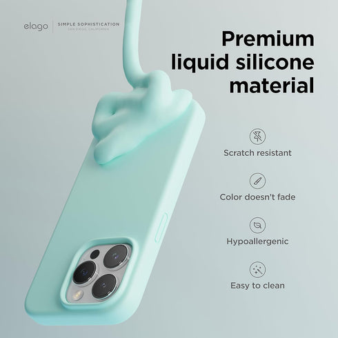 elago iPhone 15 Pro Case Liquid Silicone