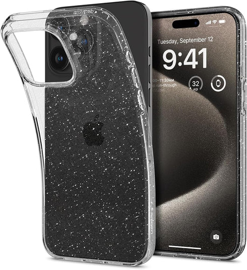 Spigen iPhone 15 Pro MAX Case Liquid Crystal GLITTER