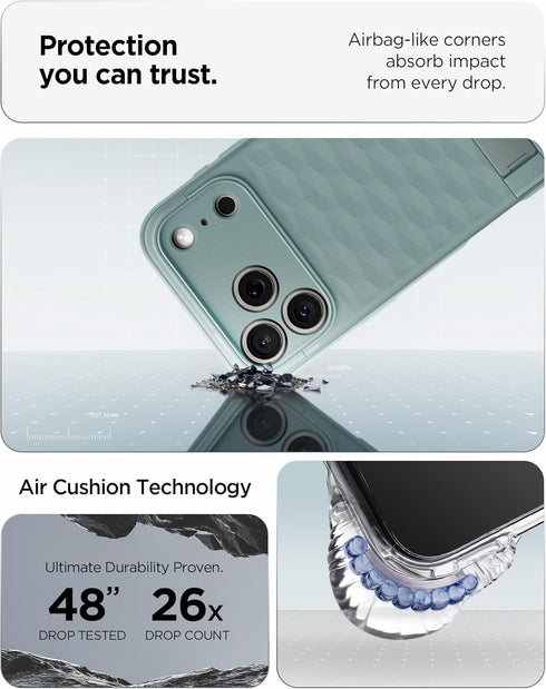 Spigen iPhone 17 Pro MAX Case Parallax S MAGFIT with Kickstand