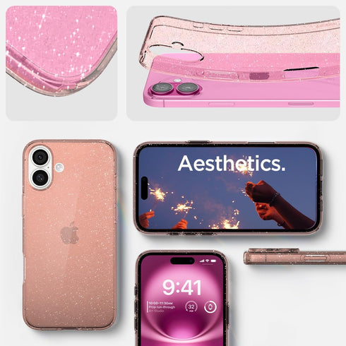 Spigen iPhone 16 Case Liquid Crystal GLITTER