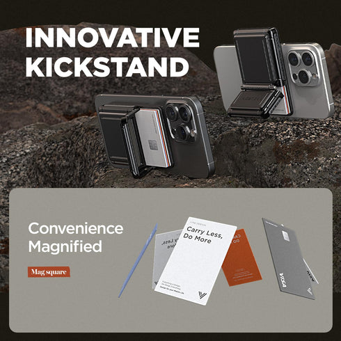 VRS Magnetic Wallet Card Holder (6 Cards)