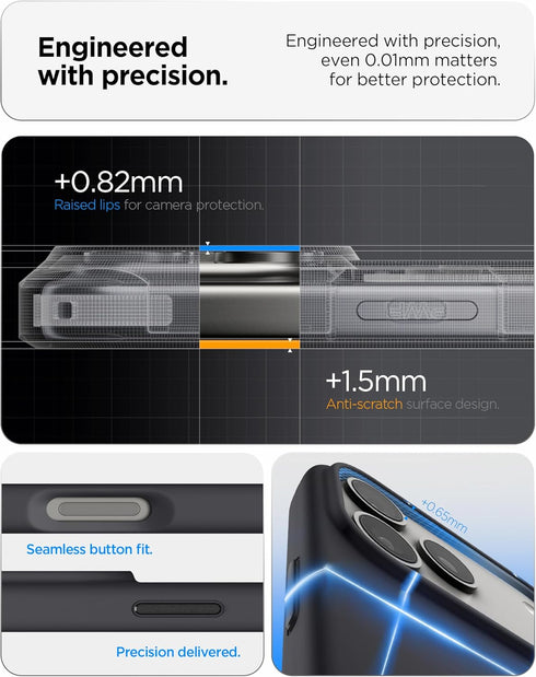 Spigen iPhone 17 PRO Case Silicone Fit MAGFIT