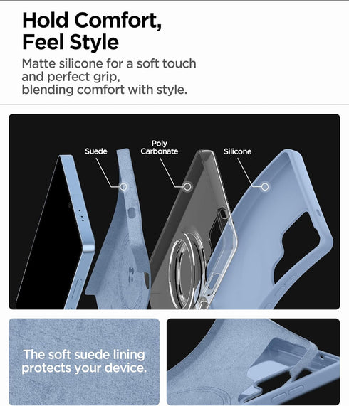 Spigen Samsung Galaxy S25 ULTRA Case Silicone Fit MAGFIT