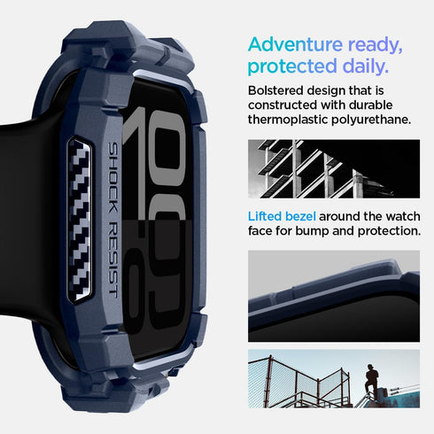 Spigen Apple Watch (46mm) Case Rugged Armor