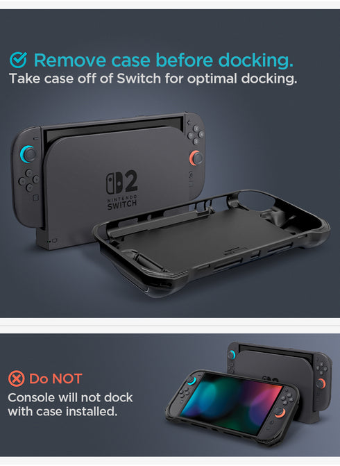 Spigen Nintendo Switch 2 Handheld Case Rugged Armor w/ Strap