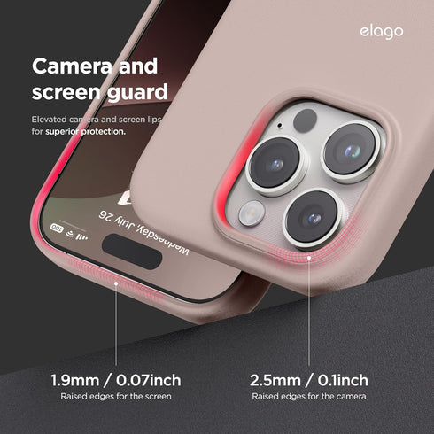 elago iPhone 16 PRO Case Magnetic Leather (MagSafe)