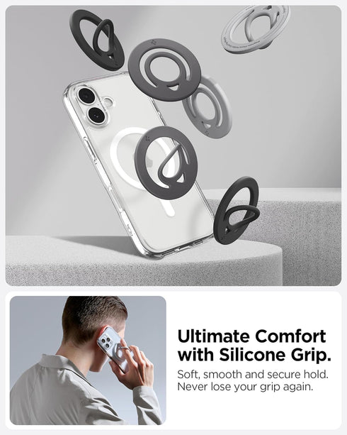 Spigen Dual Pop MagFit Silicone Phone Holder