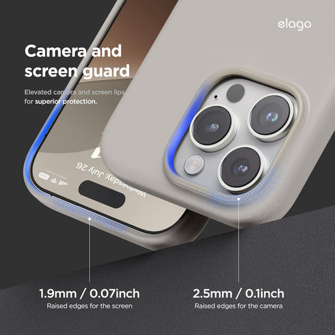 elago iPhone 16 PRO Case Magnetic Leather (MagSafe)
