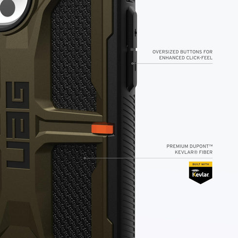 UAG iPhone 15 Pro MAX Case Monarch Kevlar