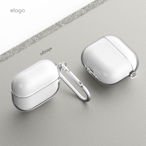 elago AirPods 4 Case Clear Hang