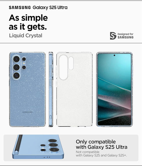 Spigen Samsung Galaxy S25 ULTRA Case Liquid Crystal GLITTER