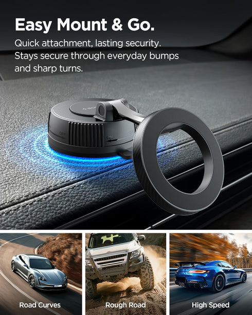Spigen VacuumLock Magnetic MagSafe Car Mount