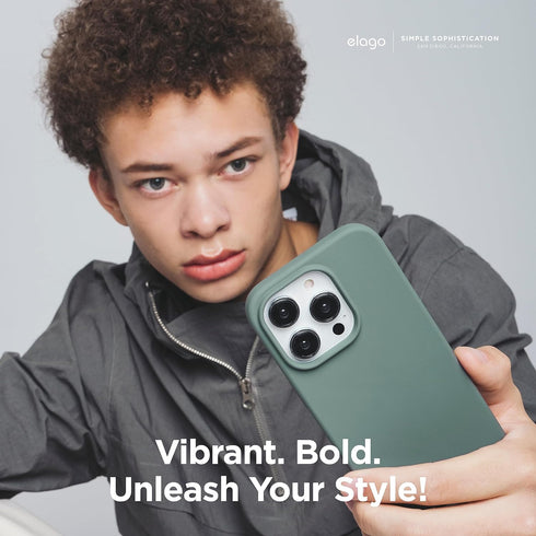 elago iPhone 15 Pro Case Liquid Silicone