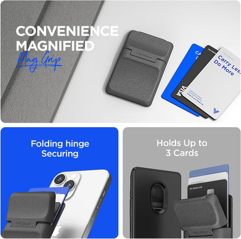 VRS Mag Grip Magnetic Wallet Card Holder