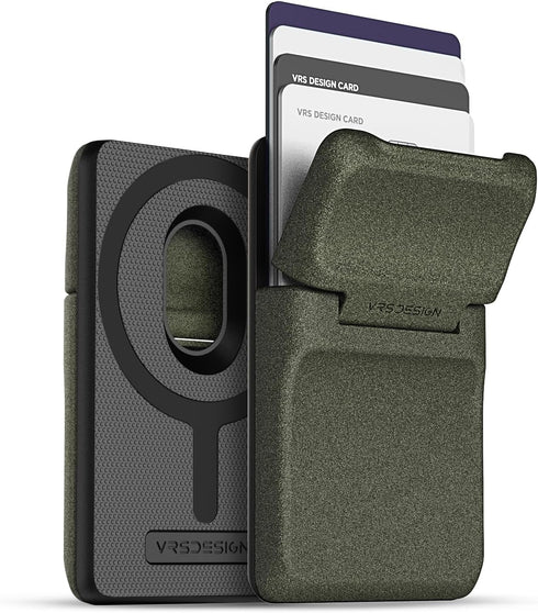 VRS MagFlip PRO Magnetic Wallet Detachable Card Holder