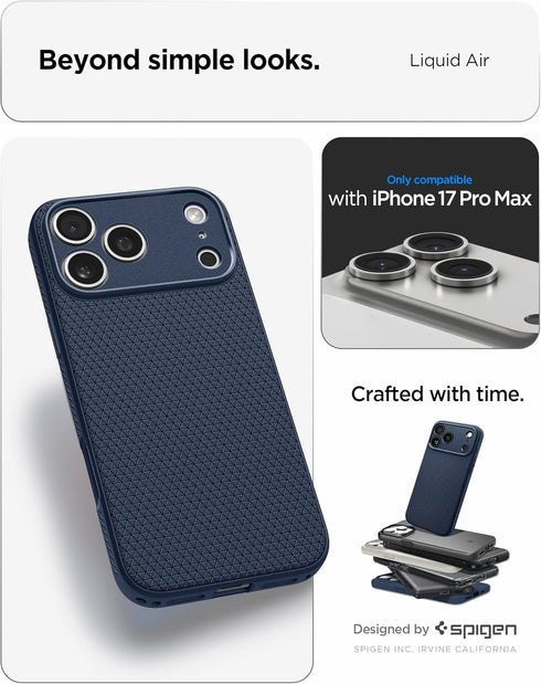 Spigen iPhone 17 Pro MAX Case Liquid Air
