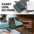 VRS MagFlip PRO Magnetic Wallet Detachable Card Holder