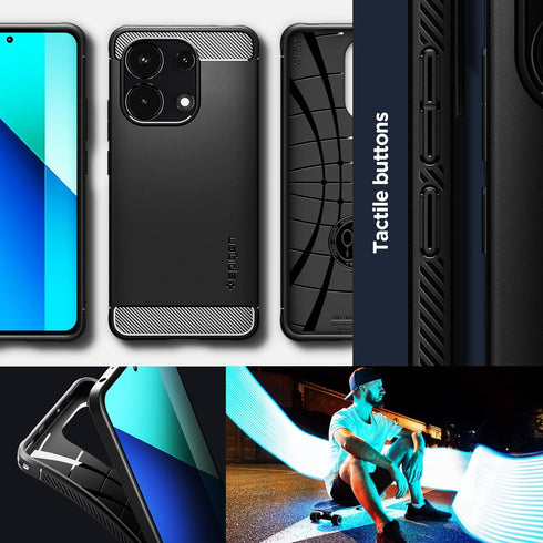 Spigen Xiaomi Redmi Note 13 Case Cover Rugged Armor