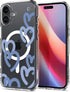 Spigen iPhone 16 Case Ultra Hybrid MAGFIT HEARTS