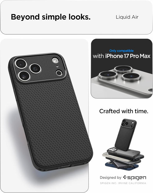Spigen iPhone 17 Pro MAX Case Liquid Air