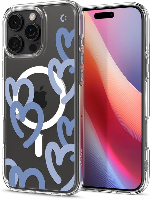 Spigen iPhone 16 PRO Case Ultra Hybrid MAGFIT HEARTS
