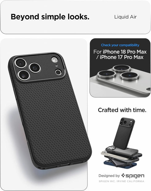 Spigen iPhone 18 Pro MAX Case Liquid Air