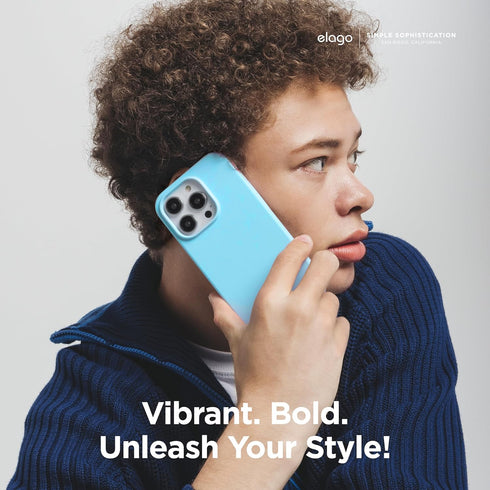 elago iPhone 15 Pro Case Liquid Silicone