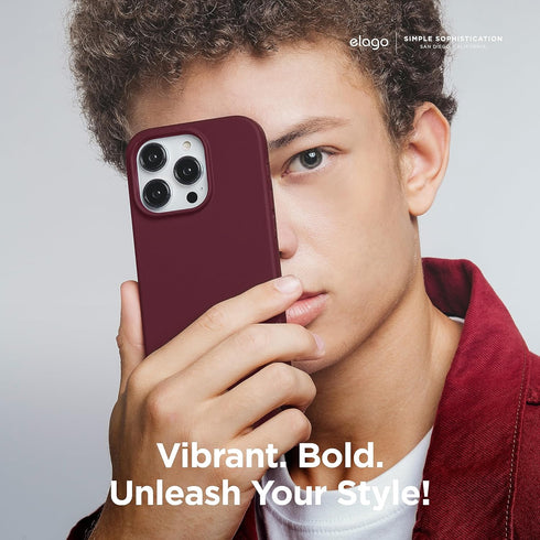 elago iPhone 15 Pro Case Liquid Silicone