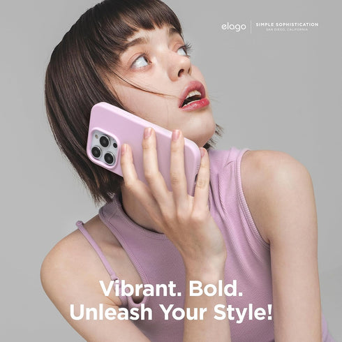 elago iPhone 15 Pro Case Liquid Silicone