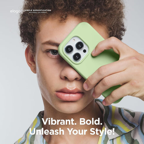 elago iPhone 15 Pro Case Liquid Silicone