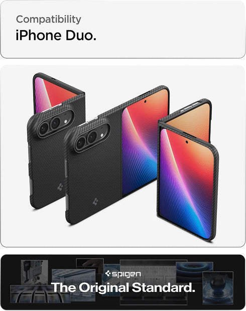 Spigen iPhone Duo Case Air Skin Aramid MAGFIT