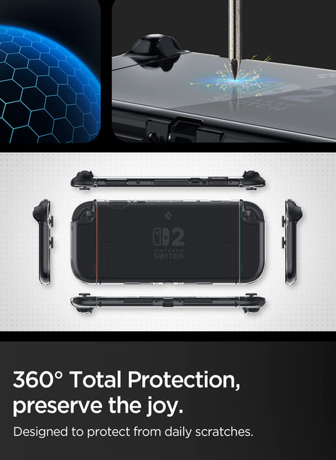 Spigen Nintendo Switch 2 Case Air Fit w/ Detachable Joy-Con