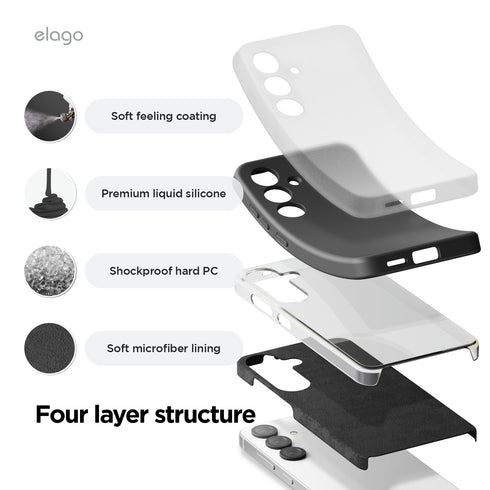 elago Samsung Galaxy S25 Case Liquid Silicone