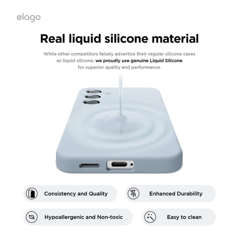 elago Samsung Galaxy S25 Case Liquid Silicone