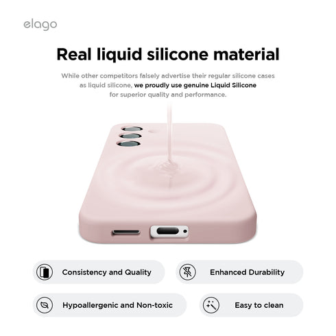 elago Samsung Galaxy S25 Case Liquid Silicone