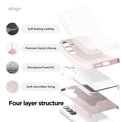 elago Samsung Galaxy S25 Case Liquid Silicone
