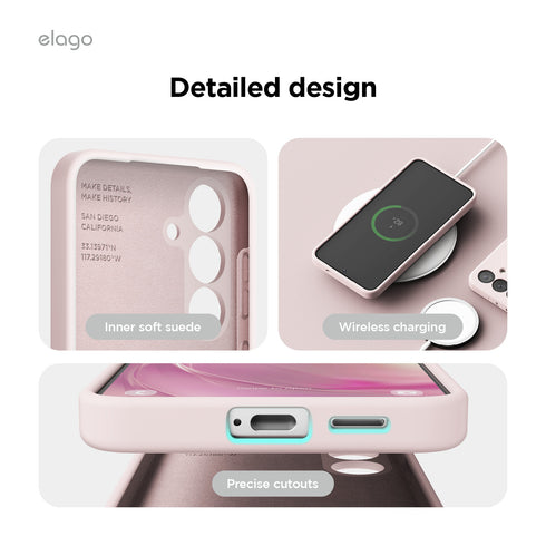 elago Samsung Galaxy S25 Case Liquid Silicone