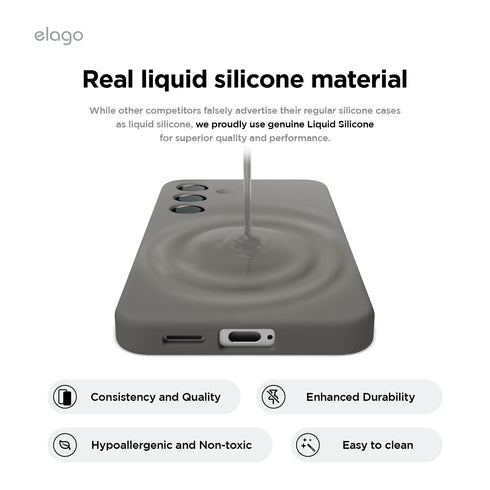 elago Samsung Galaxy S25 Case Liquid Silicone