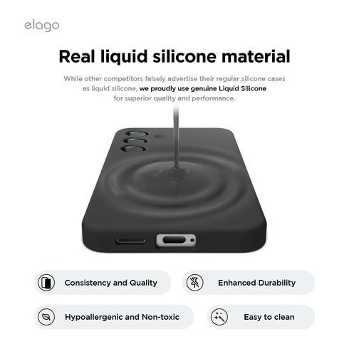 elago Samsung Galaxy S25 PLUS Case Liquid Silicone