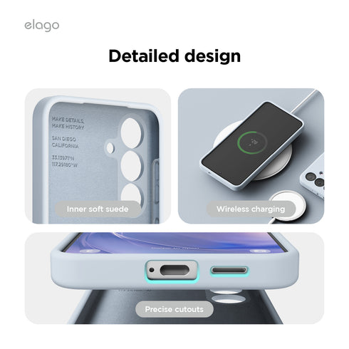 elago Samsung Galaxy S25 PLUS Case Liquid Silicone