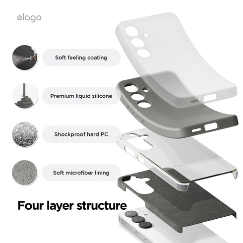elago Samsung Galaxy S25 PLUS Case Liquid Silicone
