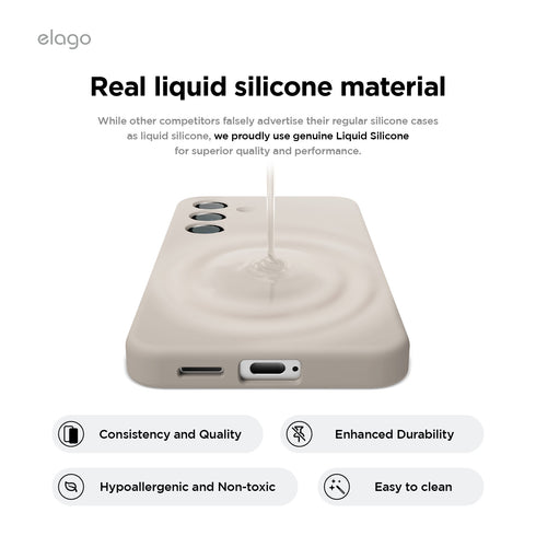 elago Samsung Galaxy S25 PLUS Case Liquid Silicone