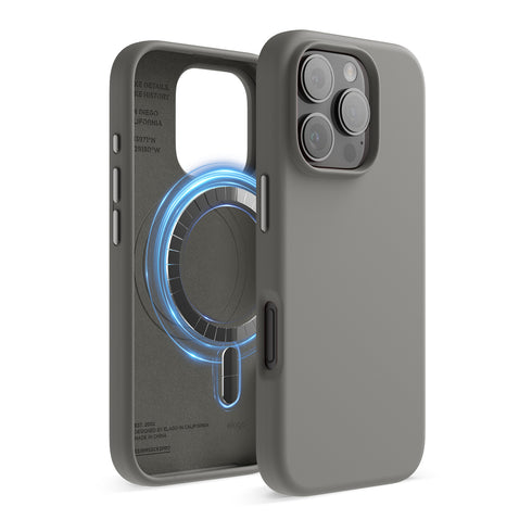 elago iPhone 16 PRO Case Magnetic Liquid Silicone (MagSafe)